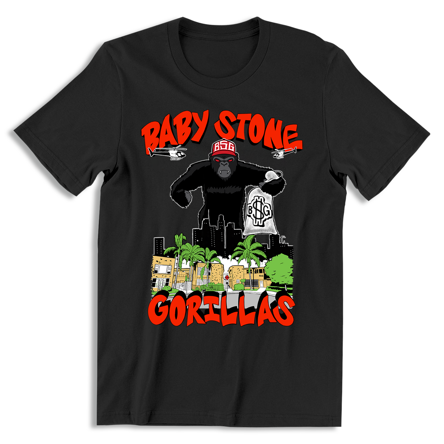 BSG King Kong Tee - Black