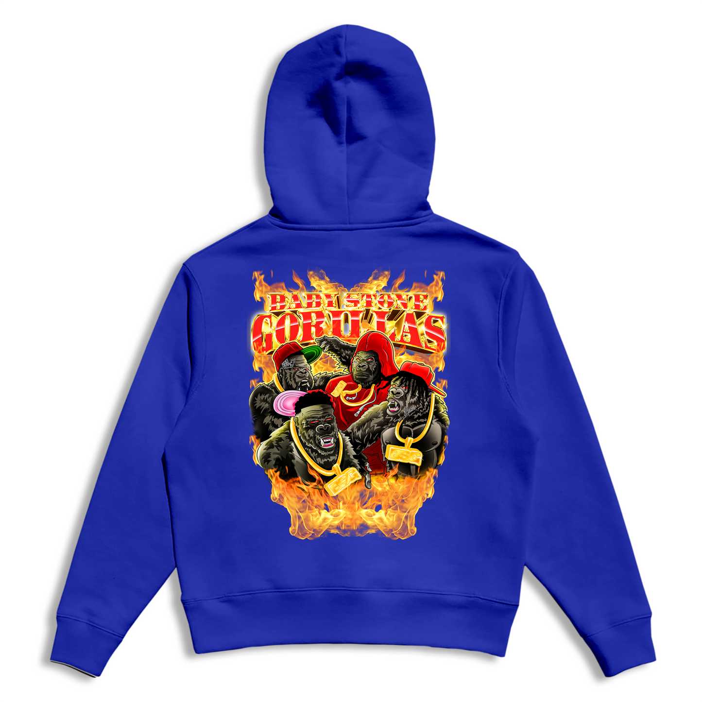 BSG Flame Hoodie - Blue