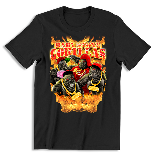BSG Flame Tee - Black