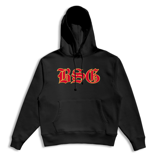 BSG Flame Hoodie - Black