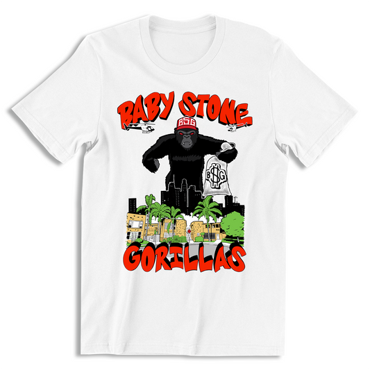BSG King Kong Tee - White